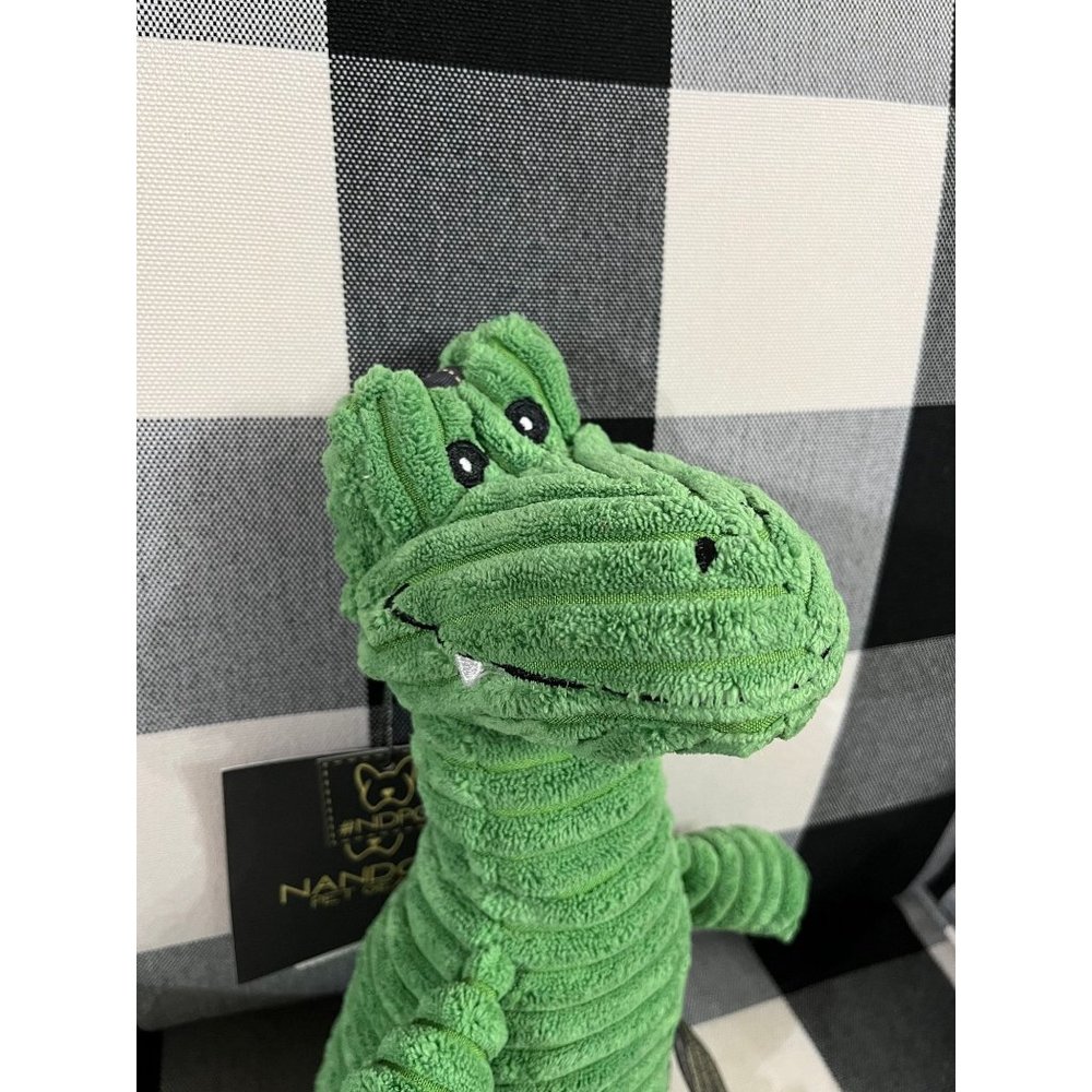 NWT Nandog Green Dinosaur Pet Toy - Picture 3 of 4